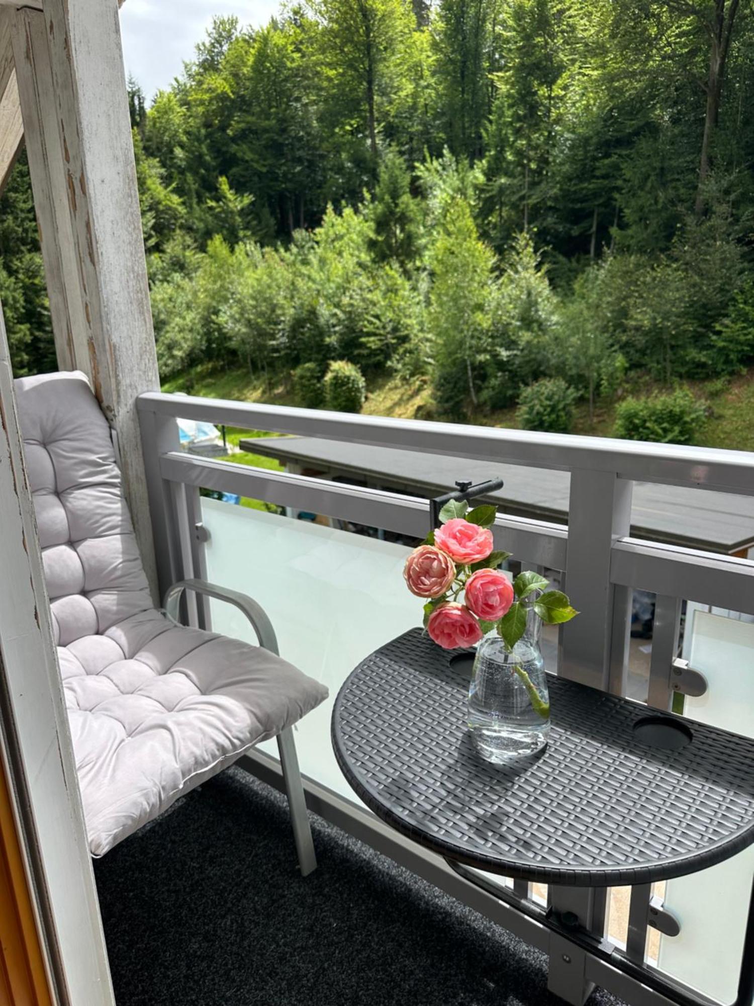 Ferienwohnung Waldblick, Faaker See Oberaichwald  Eksteriør bilde